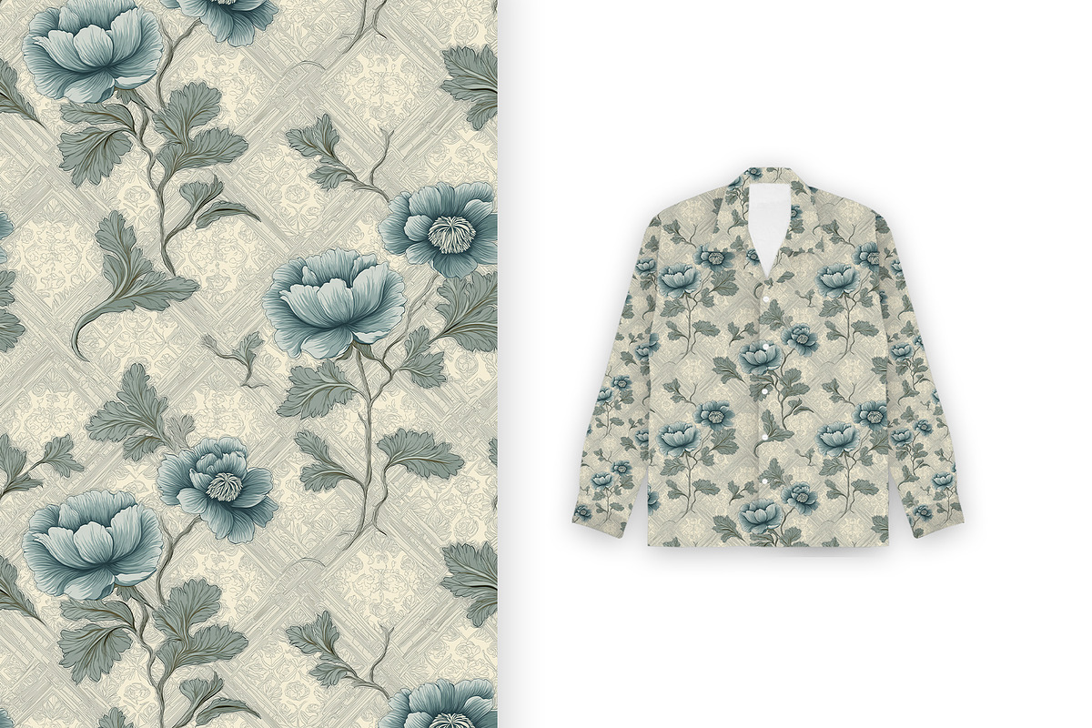 6 Seamless Pattern: Reto Mood, a Pattern Graphic by StudioCitra (Photo 3 of 10)