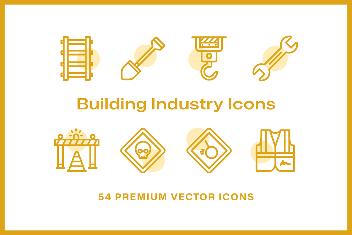 54 Building Industry Icons, an Icon by Furnace (Photo 2 of 5)