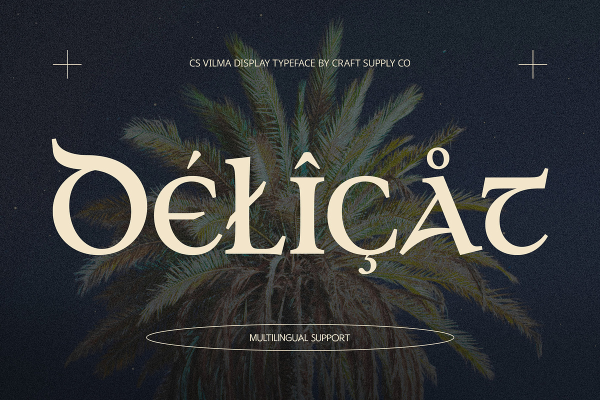 CS Vilma – Uncial Font, a Serif Font by Craft Supply Co. (Photo 4 of 8)