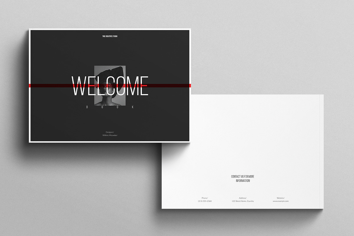 Welcome Book Template Landscape, a Brochure Template by E-Type (Photo 7 of 7)