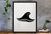 Wave Silhouette SVG, an Object Illustration by newminddesign (Thumbnail 3 of 3)