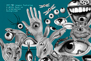 Mindrift. Psychedelic illustrations, an Object Graphic by AnMark (Thumbnail 6 of 17)