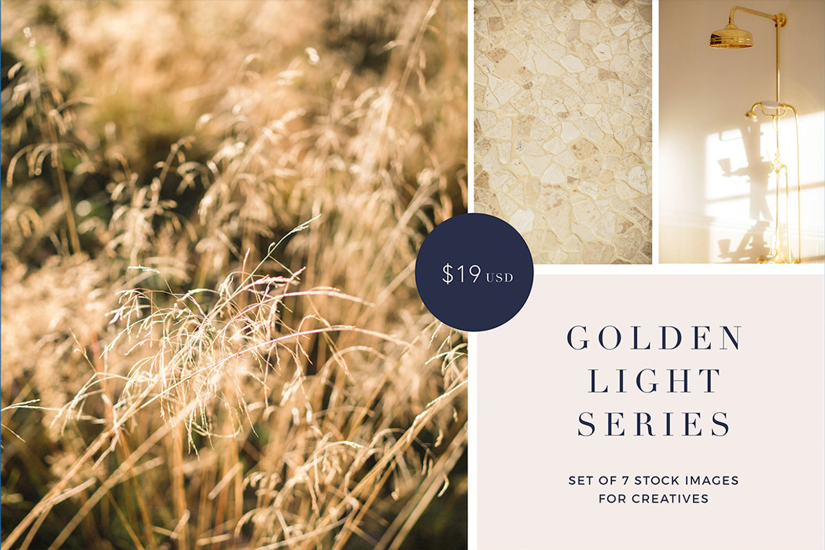 Gold light stock photo bundle, a Books & Magazine Mockup by Nellaino (Photo 1 of 3)