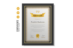 453. Modern Certificate Template