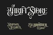 Cekoria - Decorative Display Family, a Serif Font by creativemedialab (Thumbnail 9 of 10)