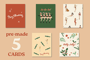 Retro Christmas Graphic Collection