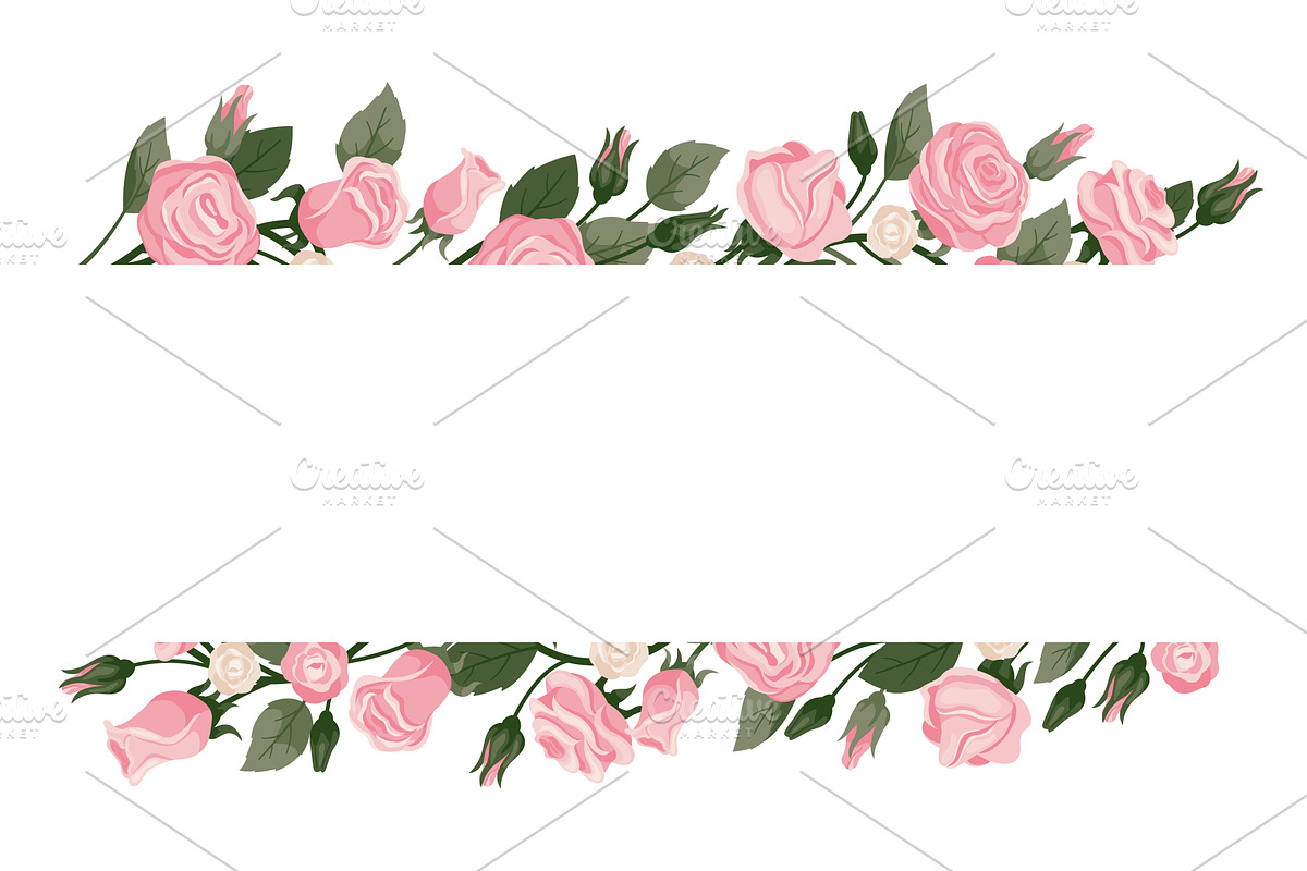 White rectangular border framed at, an Object Illustration by Vectorbuum