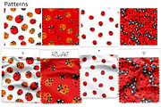 Ladybug, a Pattern Graphic by Sweet_print (Thumbnail 1 of 2)
