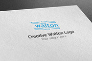 Creative Walton Logo, a Branding & Logo Template by BdThemes (Thumbnail 2 of 3)