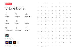 Icon Pack • UI Line Icons