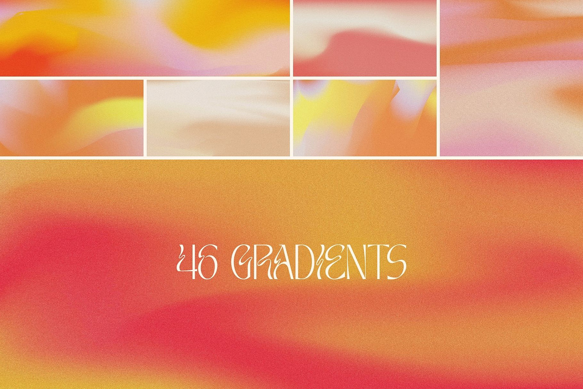 Vivid Grainy Mesh Gradients, a Texture Graphic by Anzhelika (Photo 7 of 8)