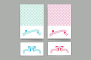 Baby shower invitation card., an Invitation Template by DikayaMiau (Thumbnail 4 of 4)