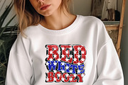 Red White Boozy Retro PNG, an Object Graphic by Desilva Gallery (Thumbnail 7 of 9)