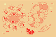 Indian Food Vector Illustrations, a Food Illustration by TheFoodAtlas (Thumbnail 5 of 15)