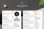 Professional Resume / CV Templates, a Resume Template by ResumeInventor (Thumbnail 2 of 6)