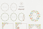 Cottagecore Goose - Clipart Set, an Illustration by Gau Silva Studio (Thumbnail 3 of 8)
