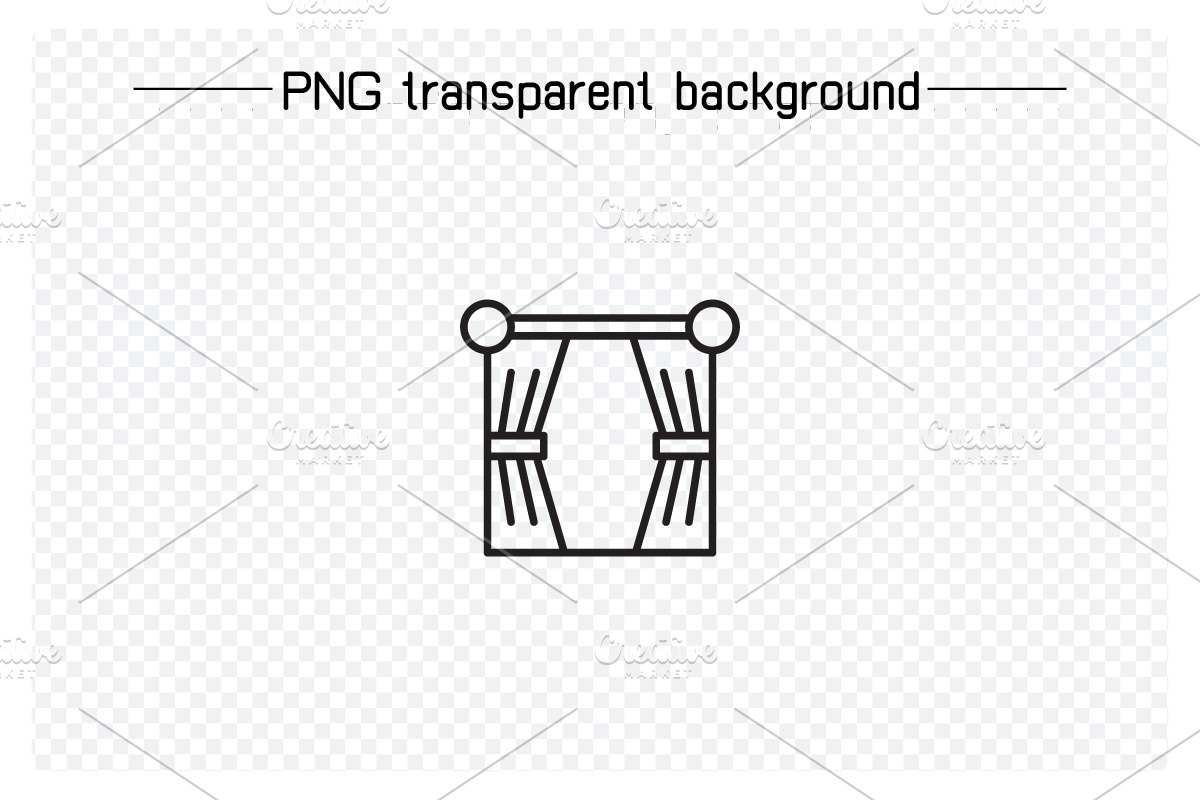 Furniture and home appliance icons, an Outline Icon by Designfour (Photo 4 of 7)