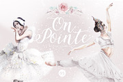 ON POINTE - Watercolor Ballet Set, an Object Illustration by Kaleriia (Thumbnail 1 of 10)