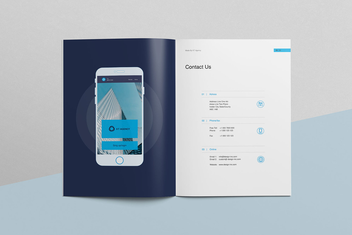 Annual Report | CANVA, a Brochure Template by KreateTribe (Photo 7 of 12)
