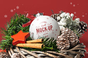Christmas Ball Mock-up, a Merchandise Mockup by Yogurt86 (Thumbnail 10 of 13)