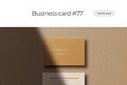 Business Card Mockup Template Bundle, a Business Card Template by PrintPixel (Thumbnail 28 of 104)
