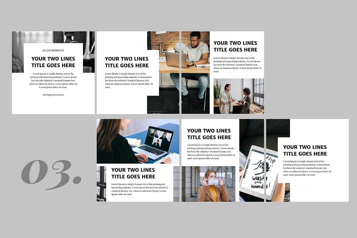 Instagram Carousel Vol. 6 | CANVA, a Social Media Template by bonadigitals (Photo 5 of 7)