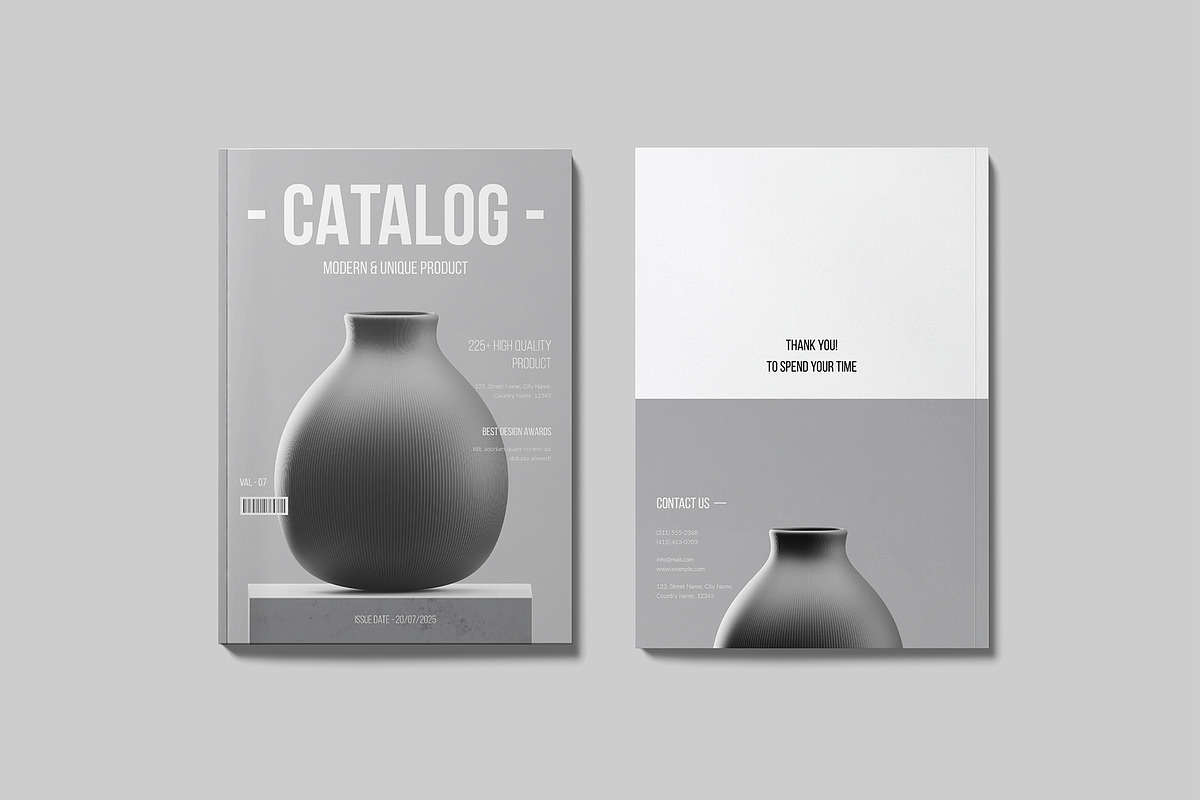 Product Catalog Brochure Template, a Brochure Template by GoldenGrid Studio (Photo 9 of 11)
