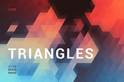 Blurry Triangles Backgrounds, a Background Graphic by dvtchk (Thumbnail 3 of 6)