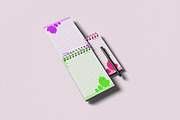 Colorful A6 Paper Notebook Mockup, a Books & Magazine Mockup by ianmikraz (Thumbnail 4 of 5)
