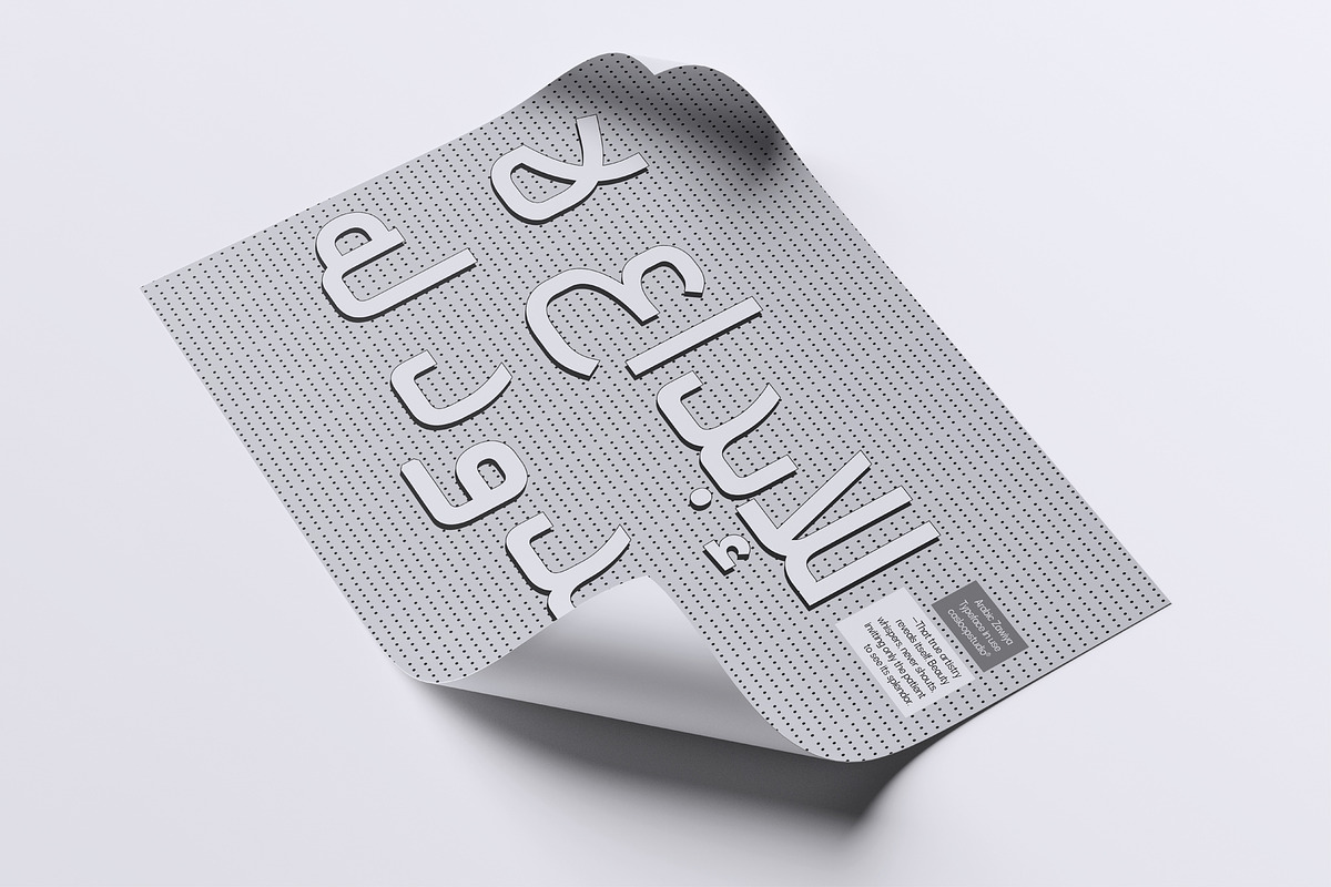 Arabic Zawiya - Arabic Display Font, a Sans Serif Font by Casloop Studio (Photo 6 of 7)