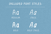 Handwritten Font – inkslim, a Handwritten Font by ZoloDesignHub (Thumbnail 3 of 8)