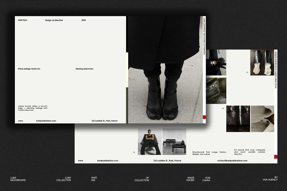 LUMI | Moodboard, a Presentation Template by Viva Agency (Photo 8 of 9)