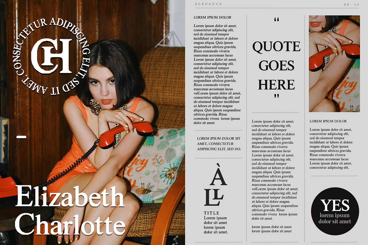 Clausville, a Serif Font by Dora Typefoundry (Photo 5 of 12)