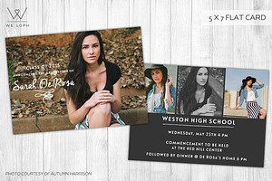 Graduation Announcement Card
