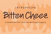 Bitten Cheez, a Handwritten Font by Lemon Studio Type (Thumbnail 1 of 5)