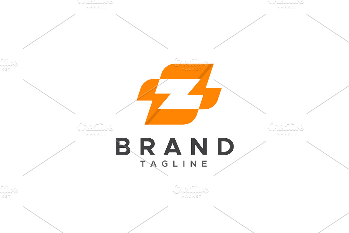 Letter Z Volt or voltage logo design, a Branding & Logo Template by Amadul11 (Photo 2 of 5)