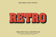 Retro Text Effects Bundle, a Layer Style Add-On by WM48 Shop (Thumbnail 16 of 17)