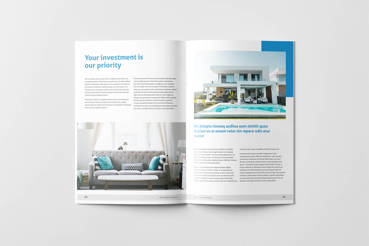 Real Estate Architecture Brochure, a Brochure Template by Graphic Template (Photo 5 of 13)