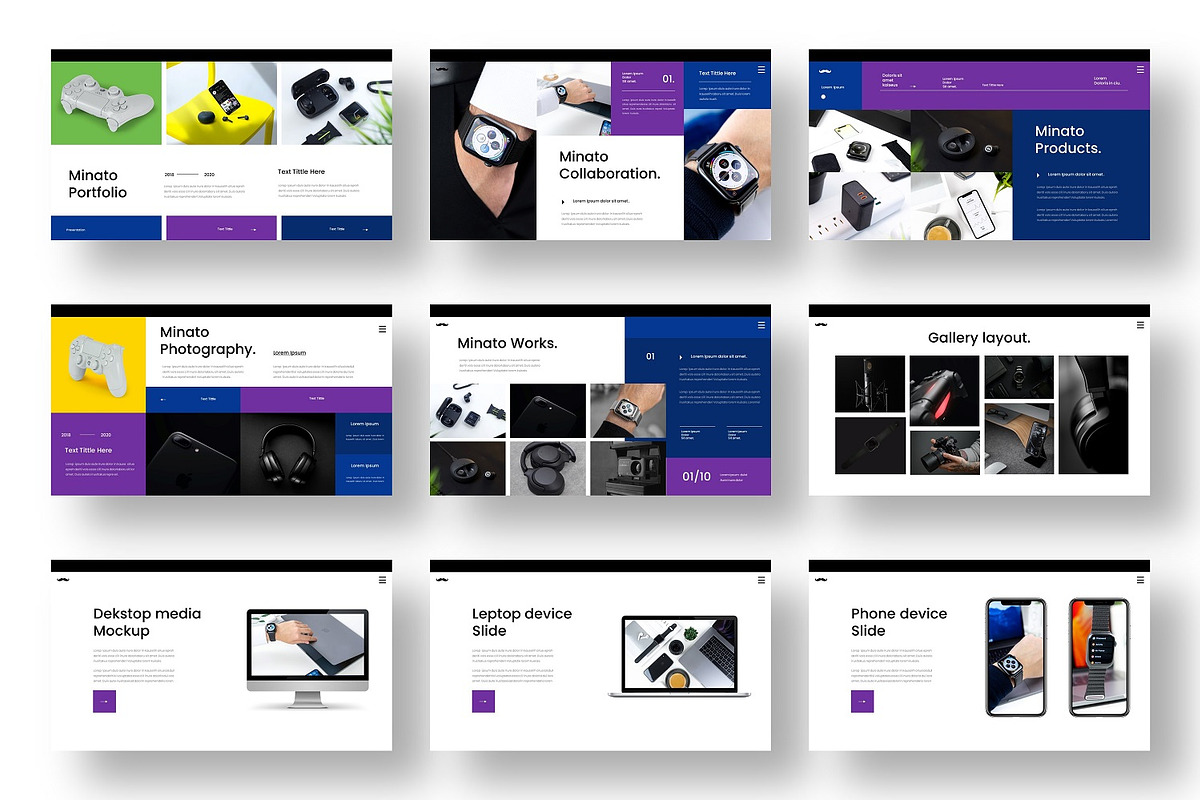 Minato - Business Google Slide Templ, a Presentation Template by Dens Creative Studio (Photo 4 of 6)