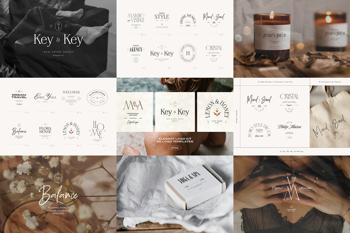 Modern Logo Bundle, a Branding & Logo Template by iStar Design (Photo 2 of 40)