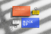 Business Card Mockups, an Advertising Mockup by Pexelyou (Thumbnail 5 of 6)