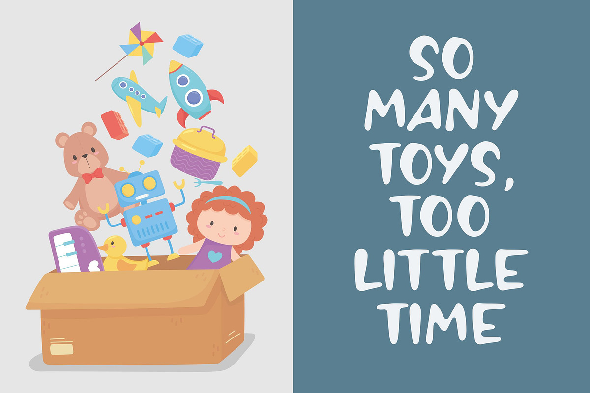 Franky Toys Playful Handbrushed Font, a Script Font by Balpirick Studio (Photo 3 of 7)