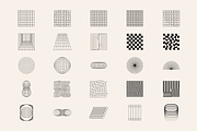 Pattern Patches and Abstract Shapes