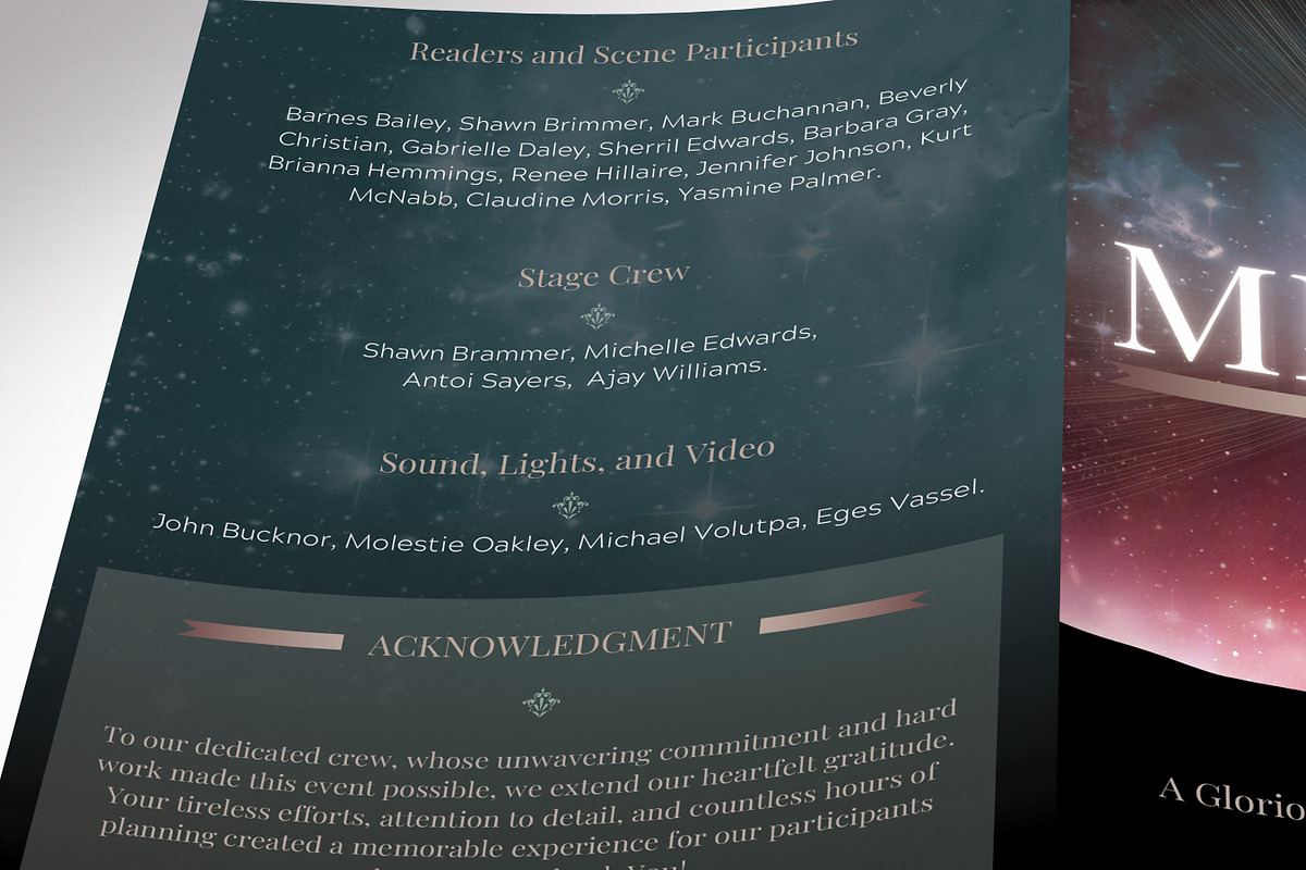 Messiah Christmas Program Canva 4pgs, a Brochure Template by Godserv Designs (Photo 11 of 11)