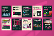 Music Festival Social Media, a Social Media Template by Pitchlook.Studio (Thumbnail 2 of 3)