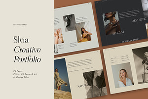 SLVIA I Creative Portfolio I Canva