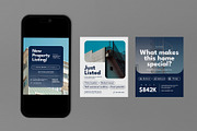 Real Estate Instagram Template, a Social Media Template by graphicook (Thumbnail 3 of 3)