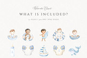 Baby On Board baby shower Surf Beach, a Seasonal Illustration by Invite to Clipart (Thumbnail 3 of 8)