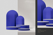 5 Podium with Transparent Background, a Background Graphic by faustudio (Thumbnail 5 of 7)