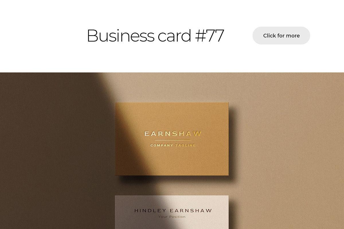 Business Card Mockup Template Bundle, a Business Card Template by PrintPixel (Photo 28 of 104)